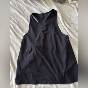 Lululemon black tank top, size 10